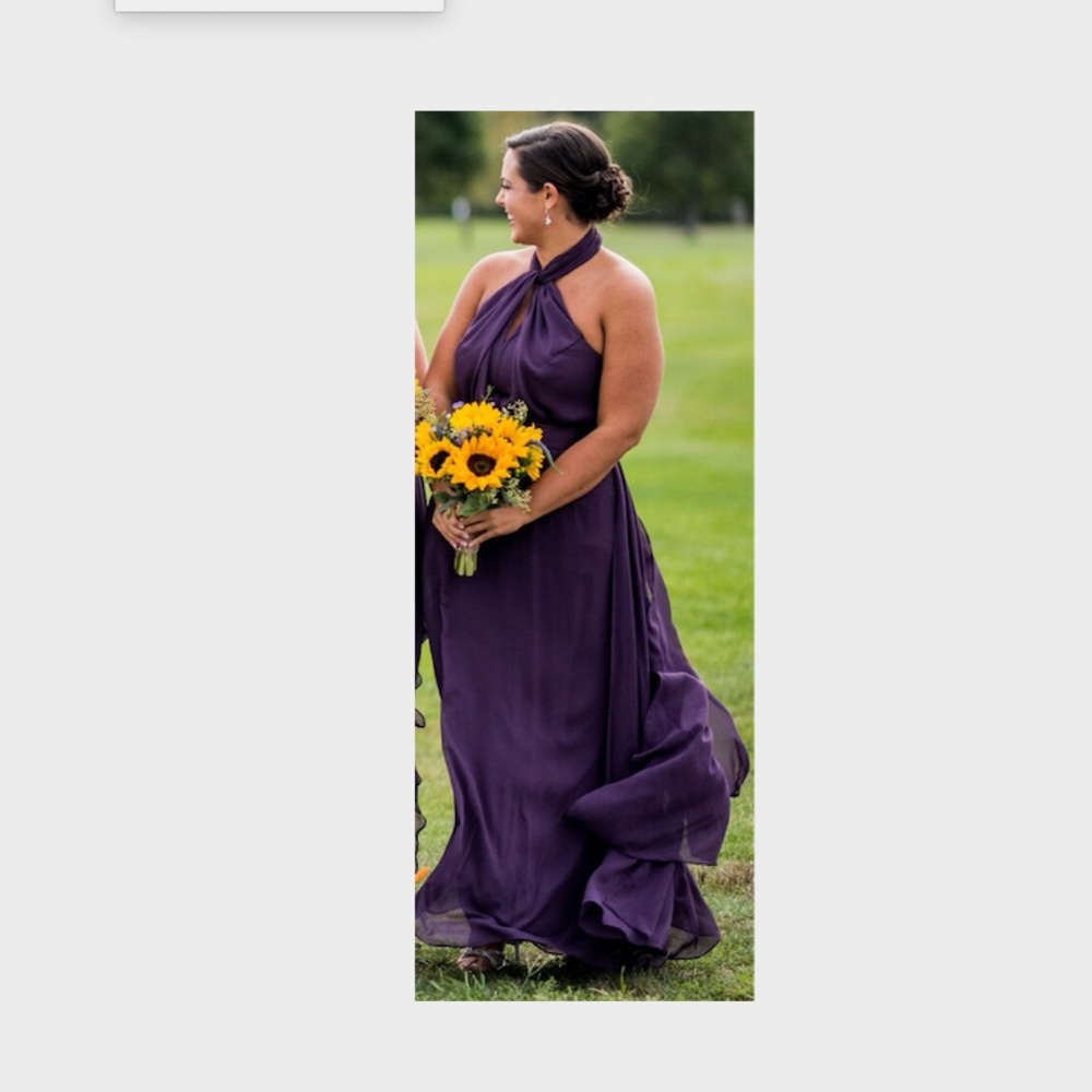 Purple Formal Dress from Vera Wang